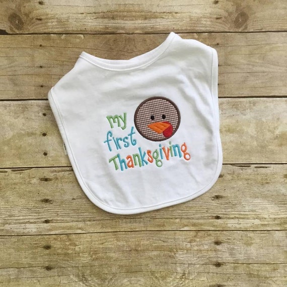 first thanksgiving bib