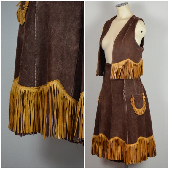 1950s Western wear | Wonderful 50s Leather Fringe