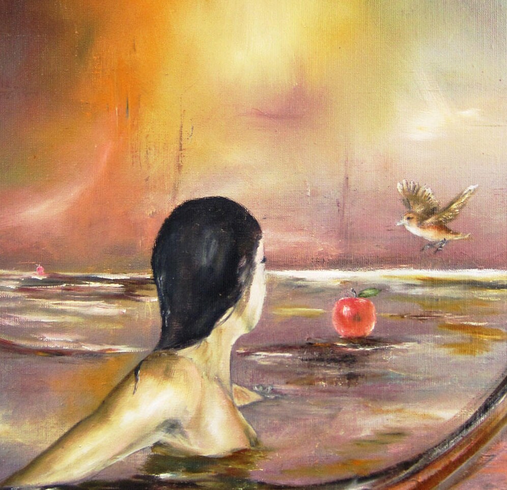 Abstract Modern painting Oil painting with deep meaning Etsy