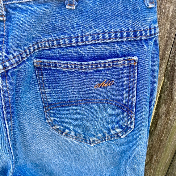 Vintage 1980s 1990s Chic Denim Jeans High Waist M… - image 4