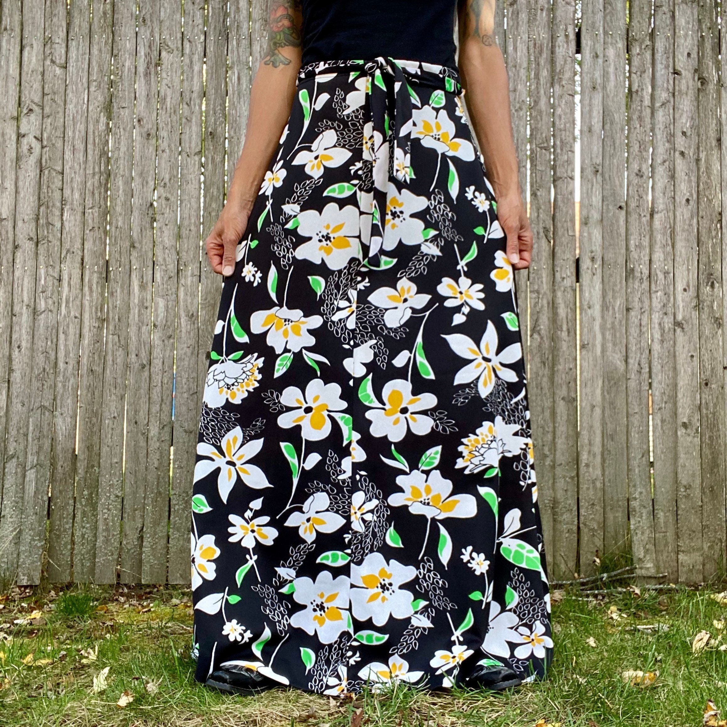 60s maxi skirt