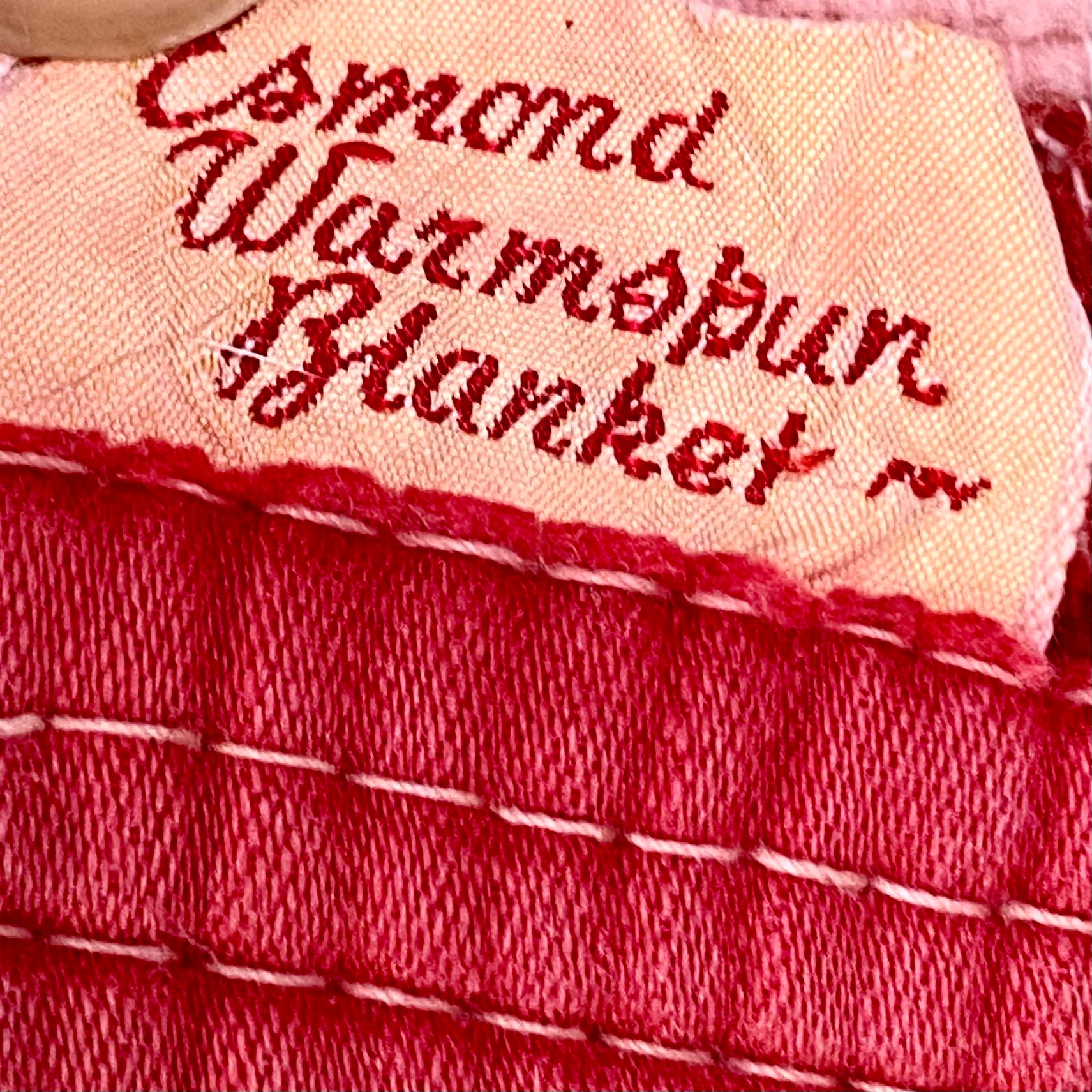 Vintage Esmond Warmspun Blanket Cotton 1930s 1940s Red Pink Twin B Etsy