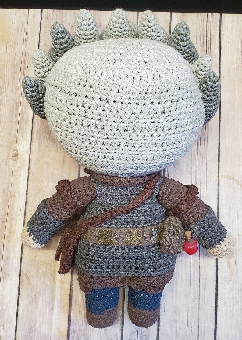Regis Crochet Pattern: the Witcher Amigurumi (PDF Pattern) - Etsy