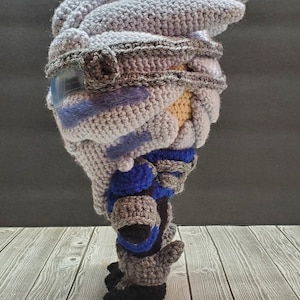 Garrus Vakarian Crochet Pattern, Mass Effect Crochet, Crochet Pattern ...