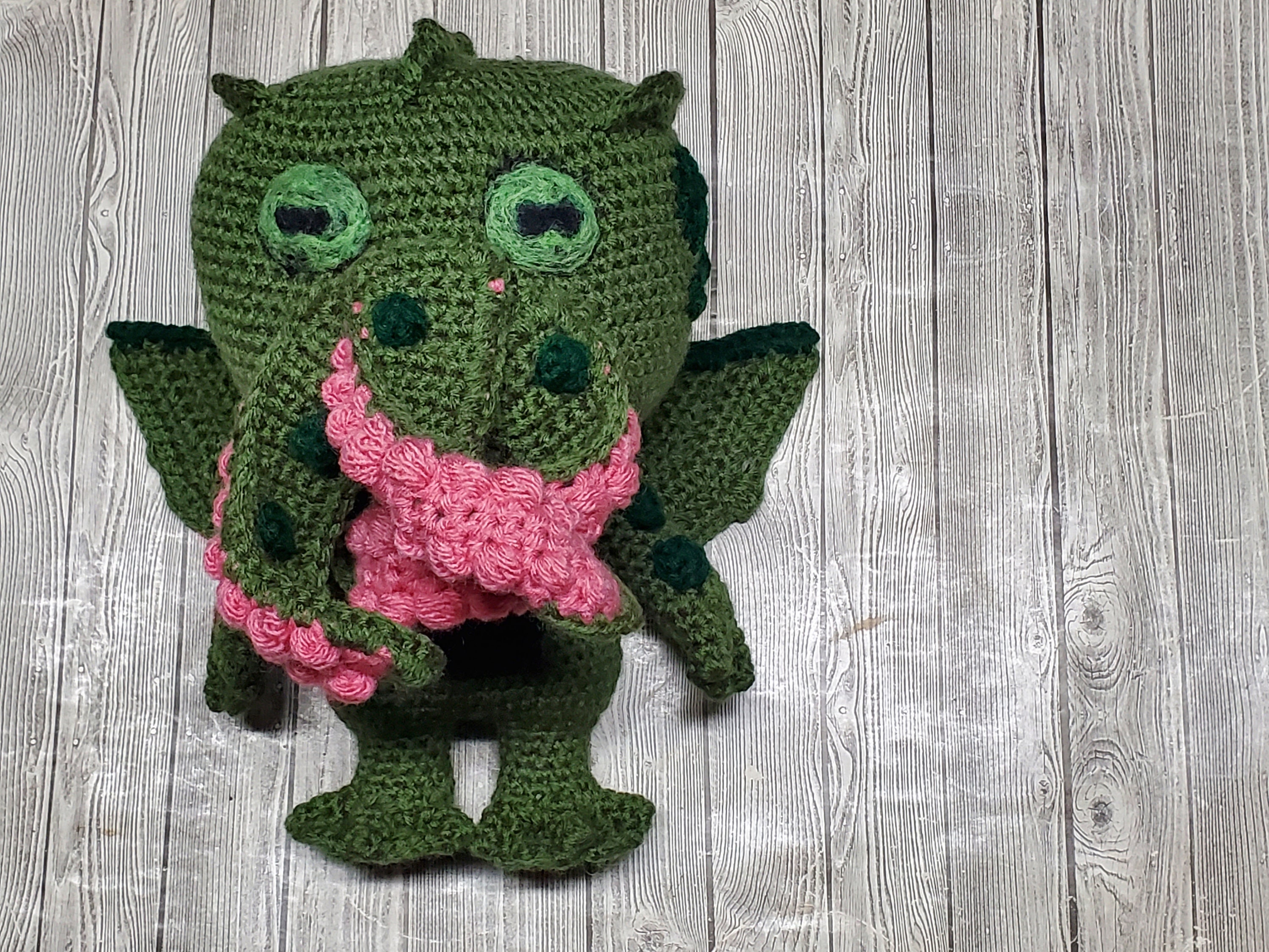 Cthulhu Crochet Pattern Cthulhu Amigurumi Pattern Kraken Etsy