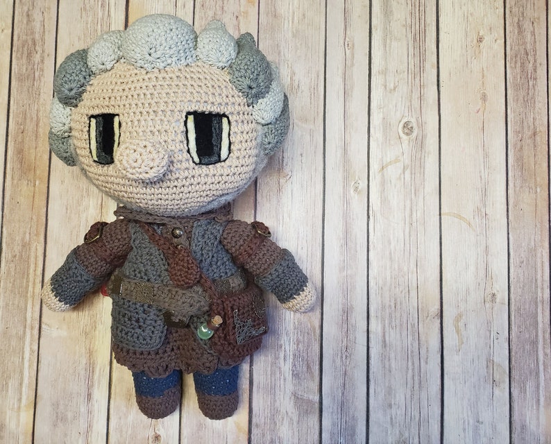 Regis Crochet Pattern: the Witcher Amigurumi (PDF Pattern) - Etsy