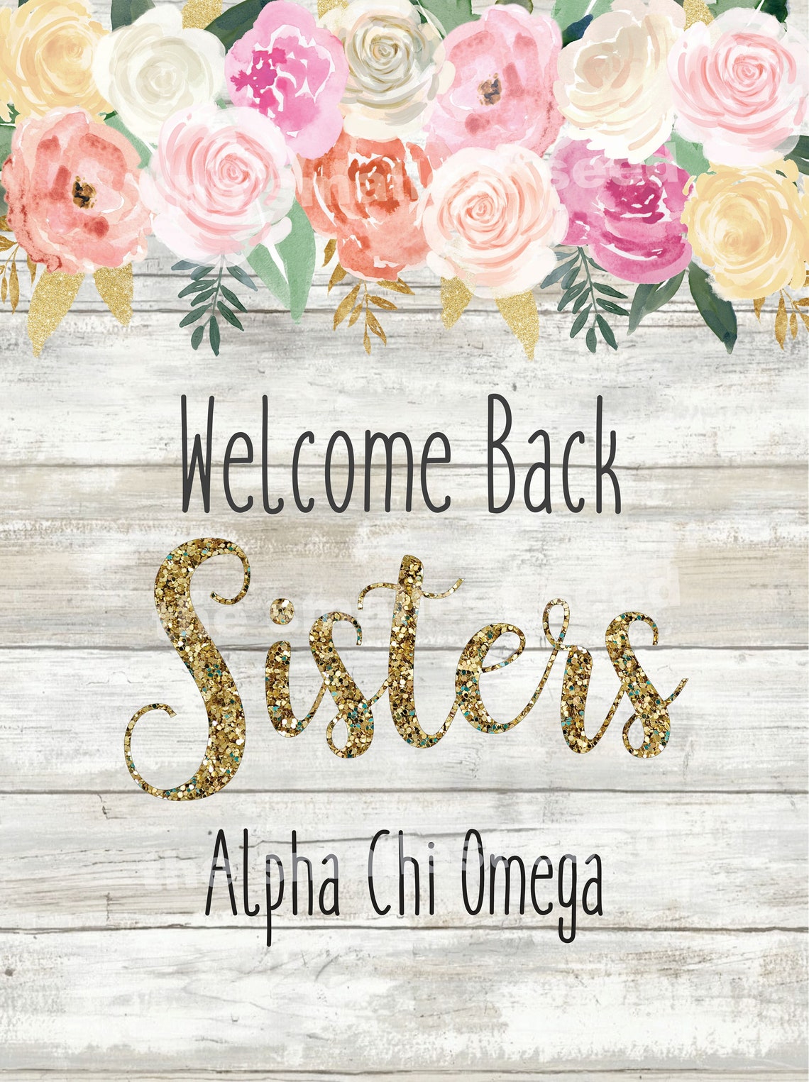 Sorority Printable Signs Big and Little Etsy