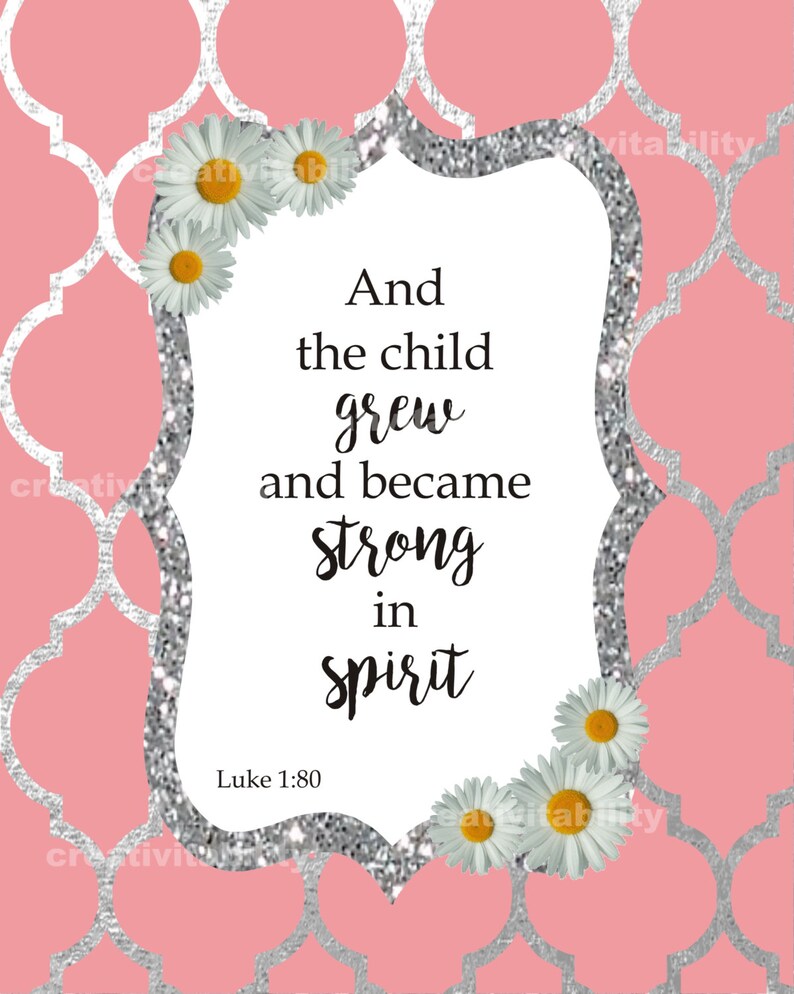 Scripture Art Bible Verses Children's Bible Verses and Etsy