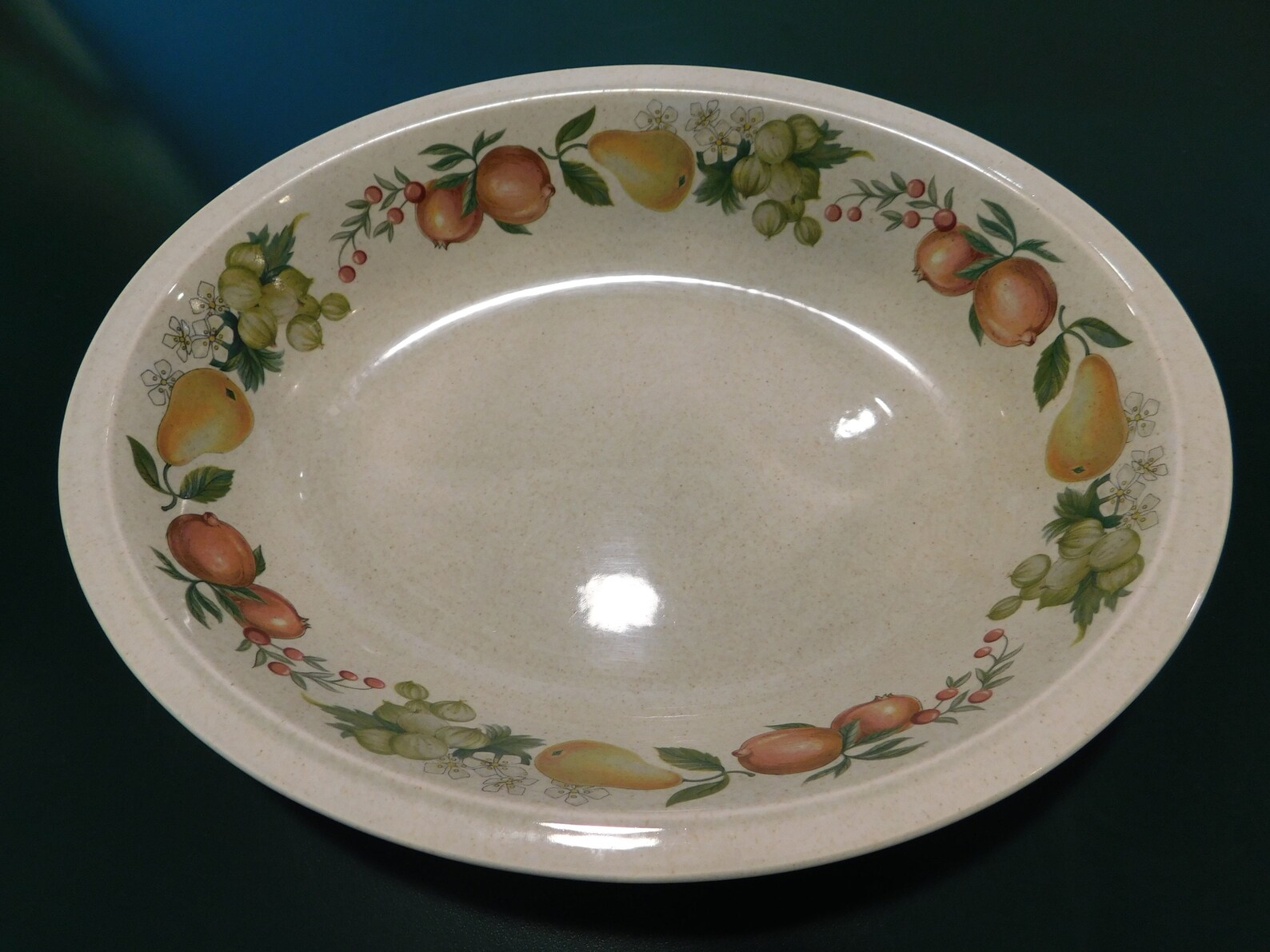 Quince oval bowl by Wedgwood Made in England Etsy