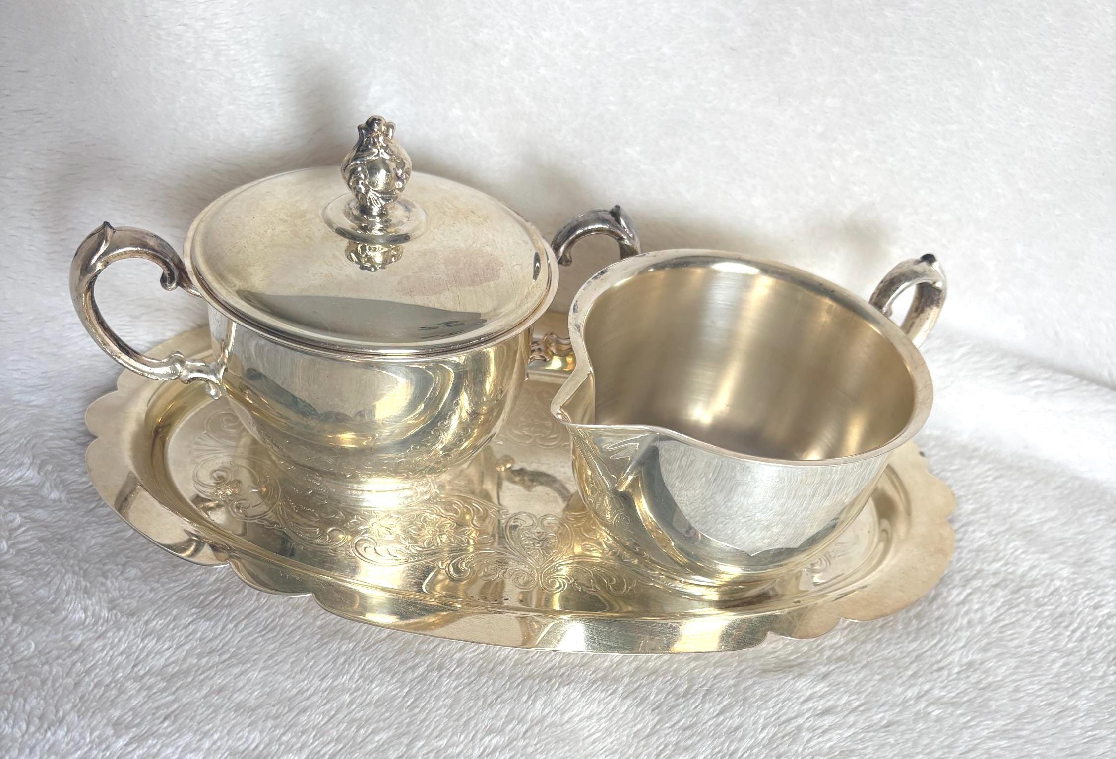 【Sheridan】 ビクトリアンのサモワール 【シルバープレート】 大型 Sheridan Silver Set - Etsy - Page 2