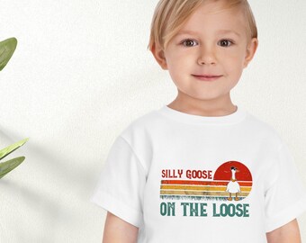 Silly Goose On the Loose Shirt Matching Shirts Group Shirts Mommy and Me Daddy Tshirts Kids Toddlers Youth  Clothing Baby Bodysuit Family