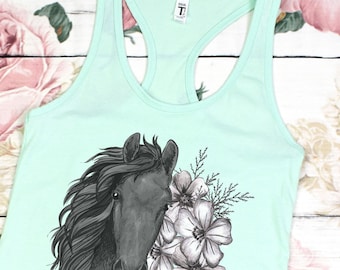 90s HORSE　ART　SWEAT 90s Horse Art Sweatshirt Small - Etsy