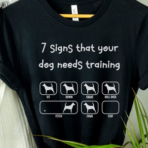 Funny Dog Shirt Womens Clothing Animal Lover T shirt Gift for Dog Lovers Tee Gifts for Her Funny Shirts Jokes Trainer Training Summer Tees
