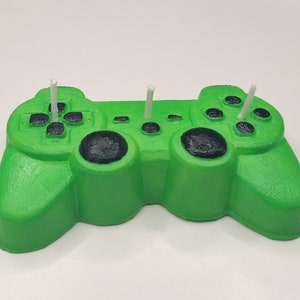 Custom Game Controller Candles Video Game Birthday Gift Gamers Gifts Cake Topper Gaming Home Decor Gift for Son Fathers Day Boys Birthday