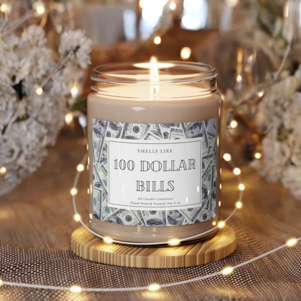 Money Candles Etsy