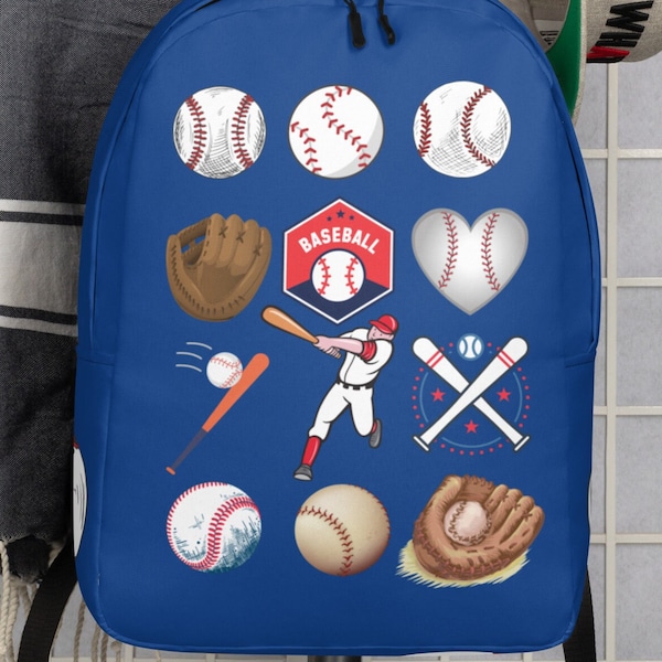 Baseball Backpack Etsy