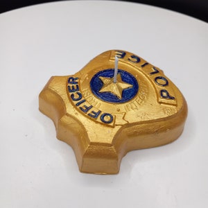 Police Badge Candle Officers Gifts Birthday Cake Topper Law Enforcement Sheriff Retirement Graduation Unique Support Proud Wife Home Decor image 9