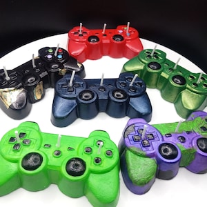 Game Controller Candle Gamers Gift Cake Topper Video Game Enthusiast Gamer Birthday Gift Gaming Gift Remote Gaming Home Decor Gift for Son