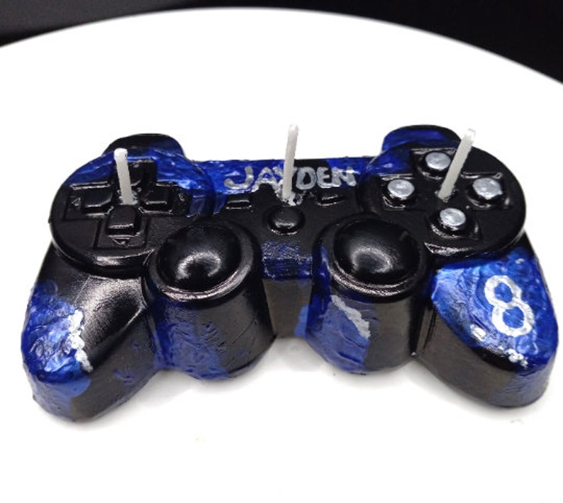 Game Controller Candle Birthday Gift Gamers Gift Cake Topper Video Game Birthday Gifts Gaming Home Decor Party Decorations Unique for Him CustomYourTheme