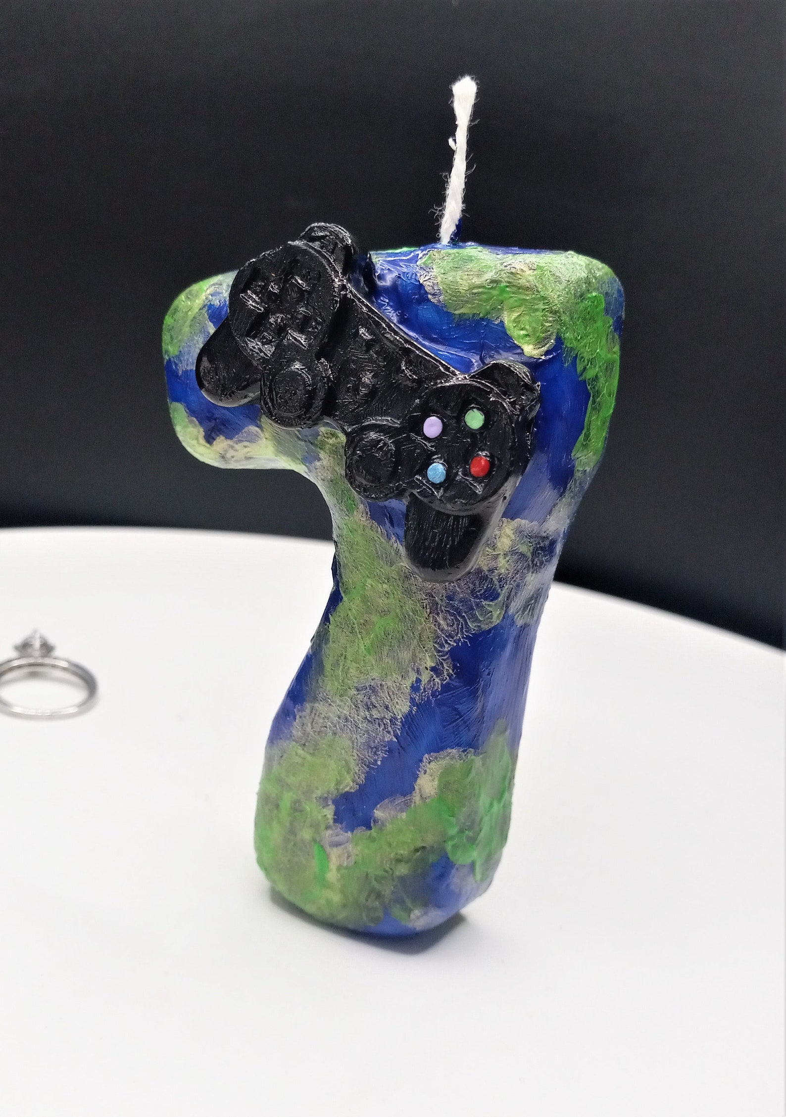 7th Birthday Candle Video Game Candles 7 Year Old Birthday Etsy