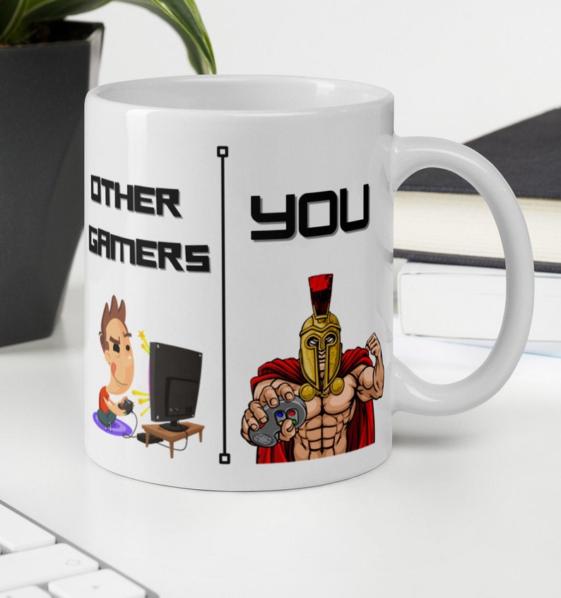 Gamer Mug Other Gamers Vs You Gift Game Room Décor Best Gift for Him Video Game Birthday Gaming Guy Gaming Mug Cup Gaming Boyfriend Son Gift image 2