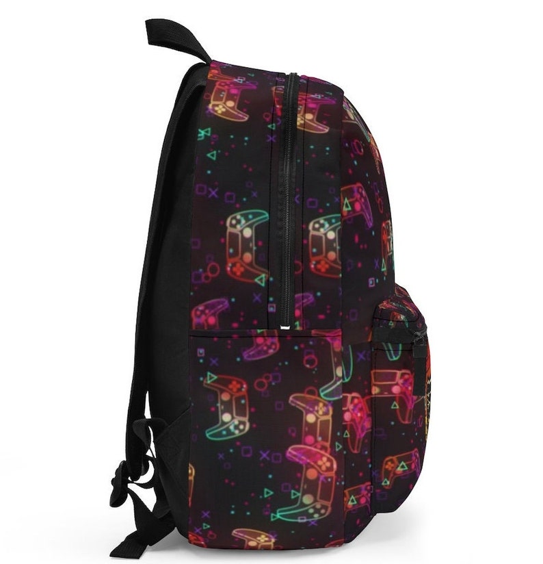 Retro Video Game Backpack Controller Backpacks Gamer Gift Etsy