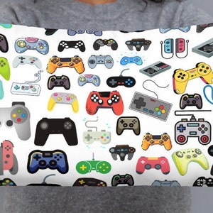 Game Controller Pillow Game Room Decor Gaming Gift for Him Boys Gifts Bedding Video Game Birthday Gamer Gift for Son Gift for Husband image 6