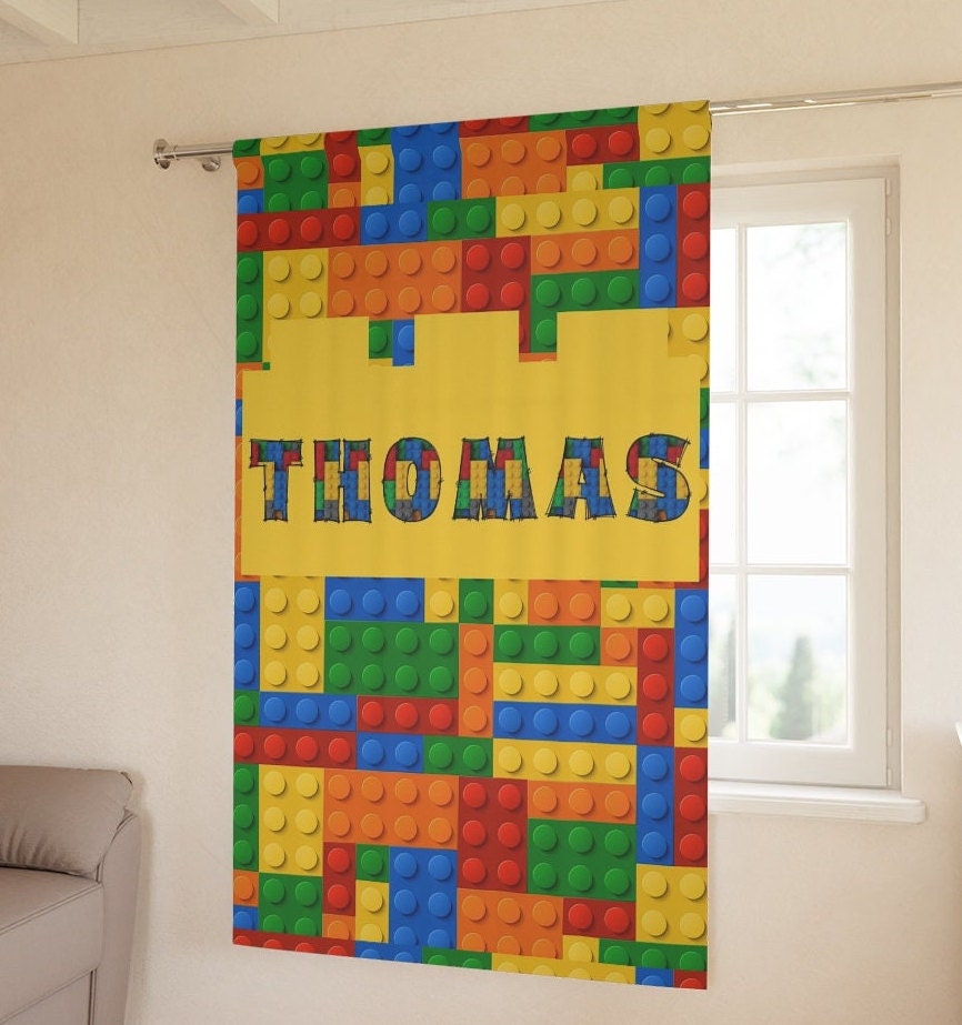 Lego curtains hotsell