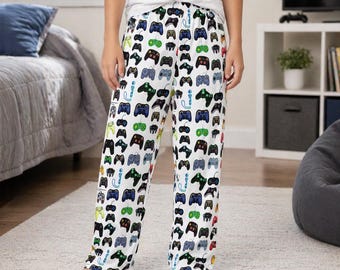 Game Controller Pajama Pants: Gamer Lounge Wear