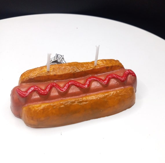  Realistic Handmade Hot Dog Keychain, Durable Clip On