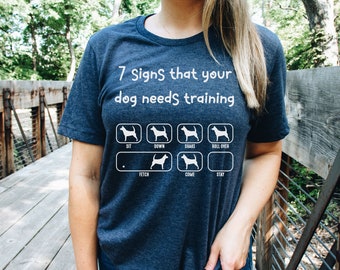 Funny Dog Shirt Womens Clothing Animal Lover T shirt Gift for Dog Lovers Tee Gifts for Her Funny Shirts Jokes Trainer Training Summer Tees