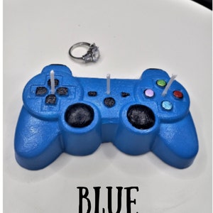 Game Controller Candle Gamers Gift Cake Topper Video Game Enthusiast Gamer Birthday Gift Gaming Gift Remote Gaming Home Decor Gift for Son image 3