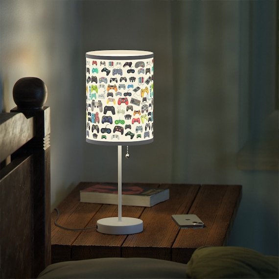 Gaming Lamp, Gamer Table Lamp, Video Game Decor, Gaming Bedroom Decoration,  Kids Room Decor, Video Game Decor, Gaming Decoration