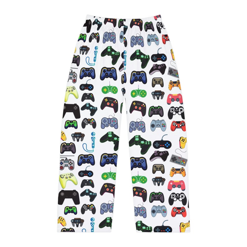 Mens Game Controller Pajama Pants Video Game Pajamas Gift for Etsy