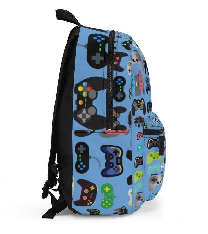 Custom Video Game Backpack Controller Backpack Gamer Gift Etsy
