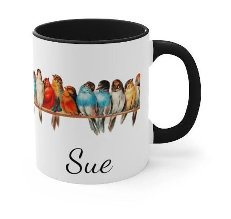 Personalized Bird Lovers Coffee Mug Bird Watcher Mugs Birding Etsy