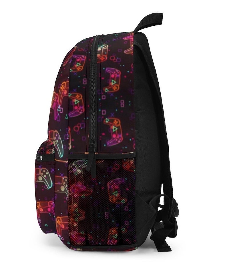 Retro Video Game Backpack Controller Backpacks Gamer Gift Etsy