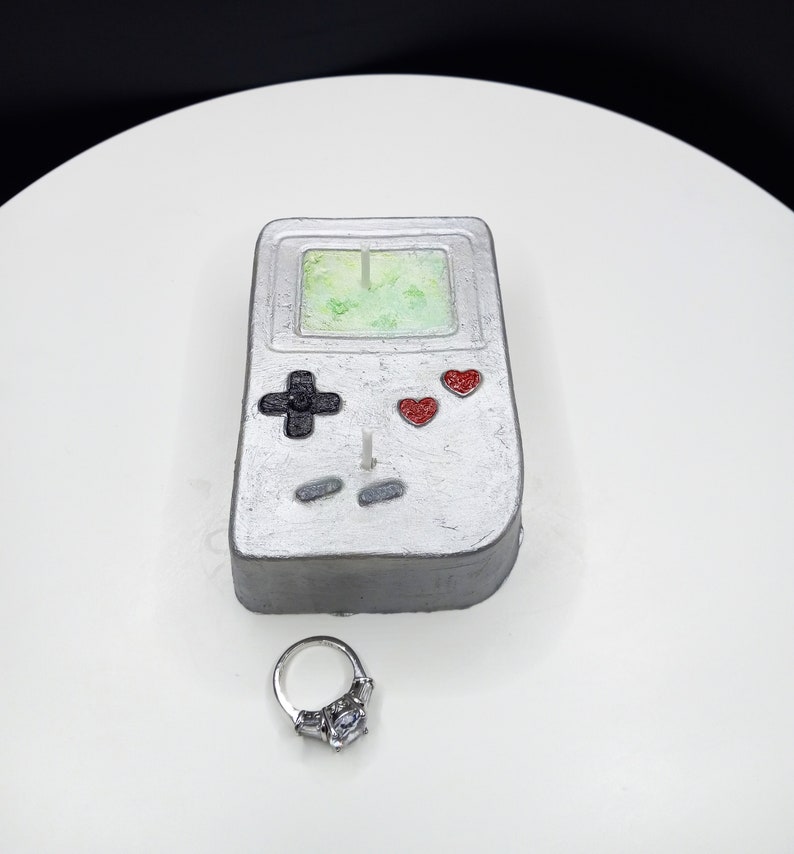 Retro Game Controller Candle Gamers Cake Topper Video Game Enthusiast Gift Gamer Birthday Gift Gaming Gift for Him Remote Gaming Home Decor image 1