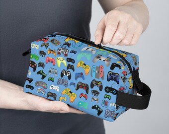 Game Controller Toiletry Bag Gifts for Him Video Game Controller Gaming Gift Idea Travel Toiletries Birthday for Son Gamer Boys Pouch Gift