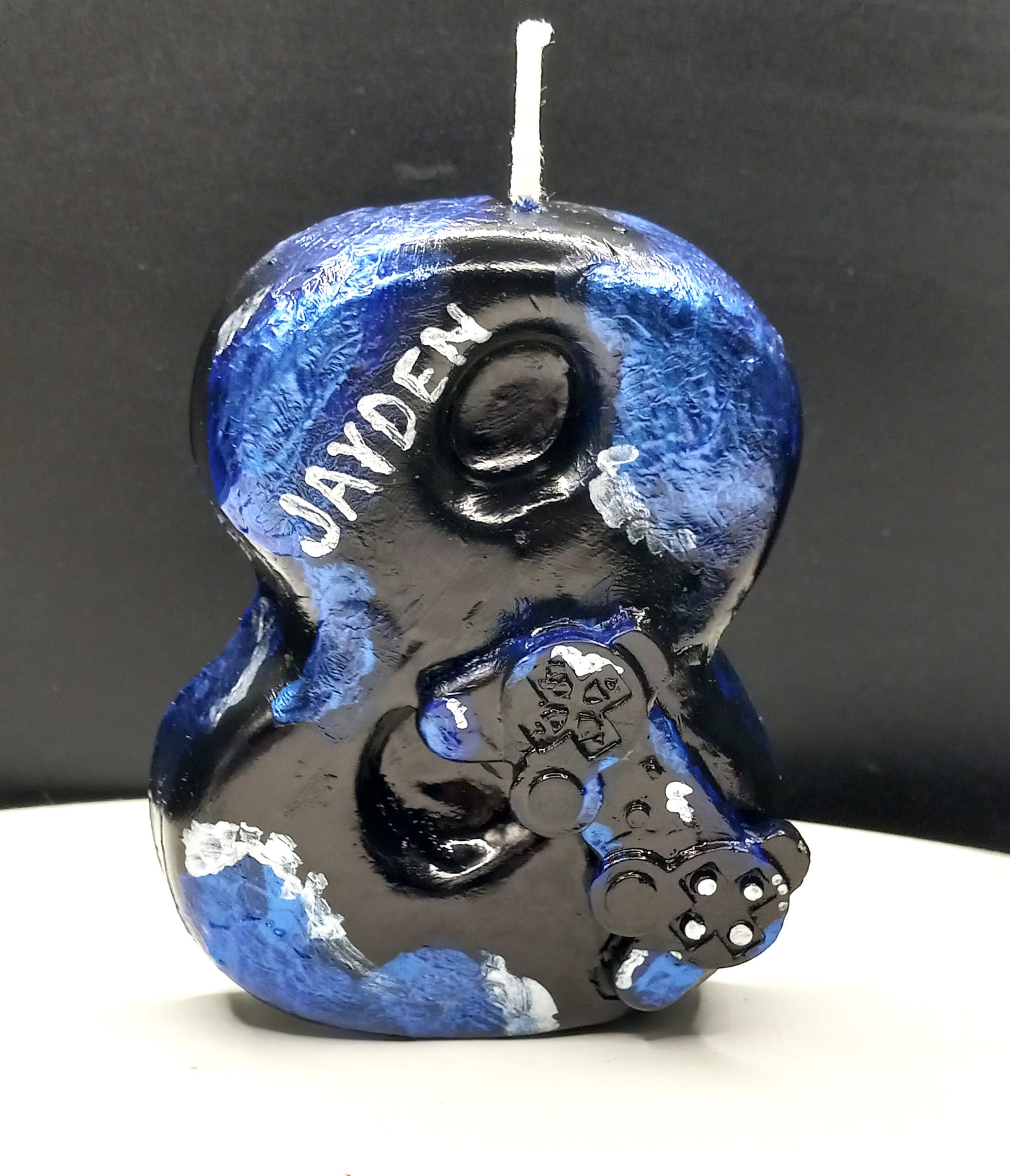 7th Birthday Candle Video Game Candles 7 Year Old Birthday Etsy