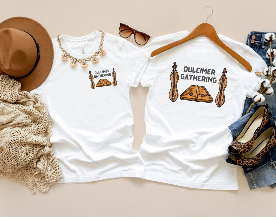 Dulcimer Tshirt Jersey Short Sleeve Tee Mountain Dulcimer Etsy