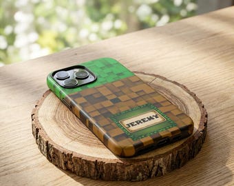 Personalized Video Game Style Phone Case, Gaming Gift
