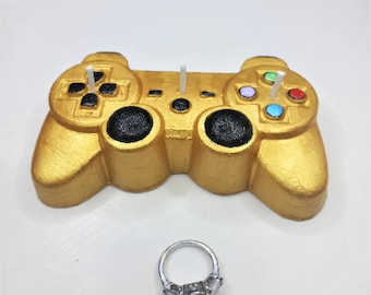 Game Controller Candle Birthday Gift Gaming Gifts Gaming Home Decor Gift for Son Gamers Gift Cake Topper Video Game Husbands Fathers Day Dad