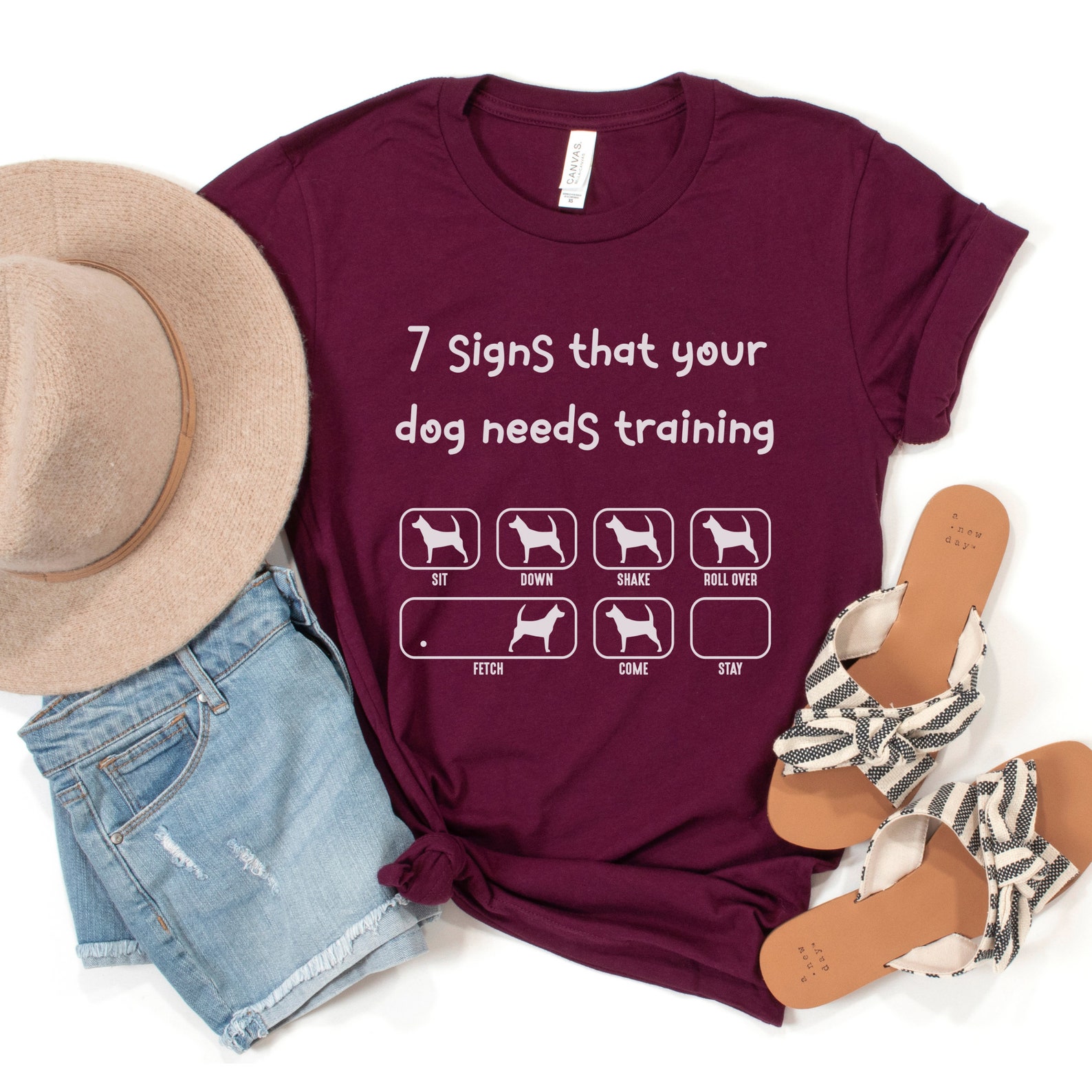 Funny Dog Shirt Womens Clothing Animal Lover T Shirt Gift for Etsy