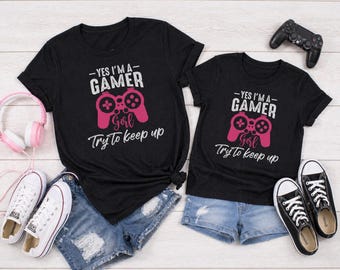 Gamer Girl Shirt: Video Game Graphic Tee, Trendy Womens Clothing