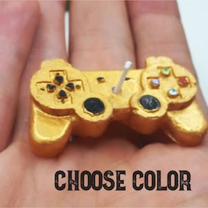 Video Game Controller Candles Boys Birthday Cake Topper Gamer image 2