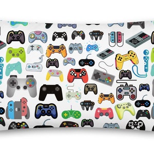 Game Controller Pillow Game Room Decor Gaming Gift for Him Boys Gifts Bedding Video Game Birthday Gamer Gift for Son Gift for Husband afbeelding 7