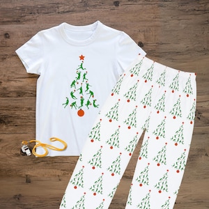 Christmas Basketball Bottoms Pants Christmas Tree Basketball Bottoms Gift for Him Boys Pjs Mens Birthday Gifts for Husband Pjs Sleep Shirt