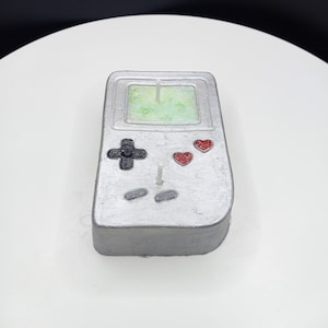 Retro Game Controller Candle Gamers Cake Topper Video Game Enthusiast Gift Gamer Birthday Gift Gaming Gift for Him Remote Gaming Home Decor image 3
