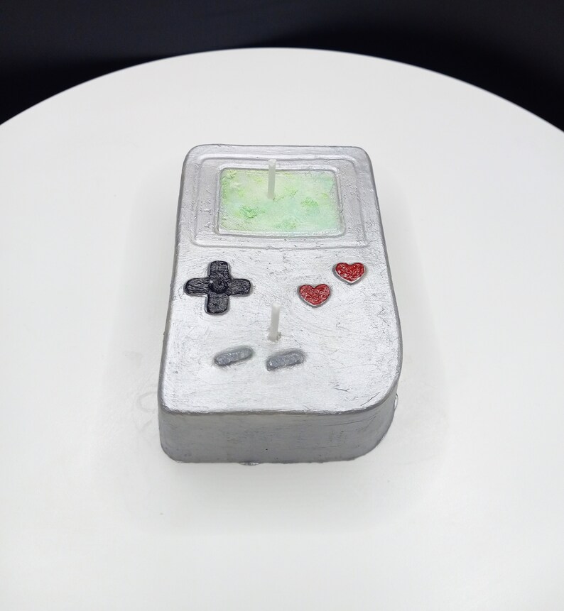 Retro Game Controller Candle Gamers Cake Topper Video Game Enthusiast Gift Gamer Birthday Gift Gaming Gift for Him Remote Gaming Home Decor image 3